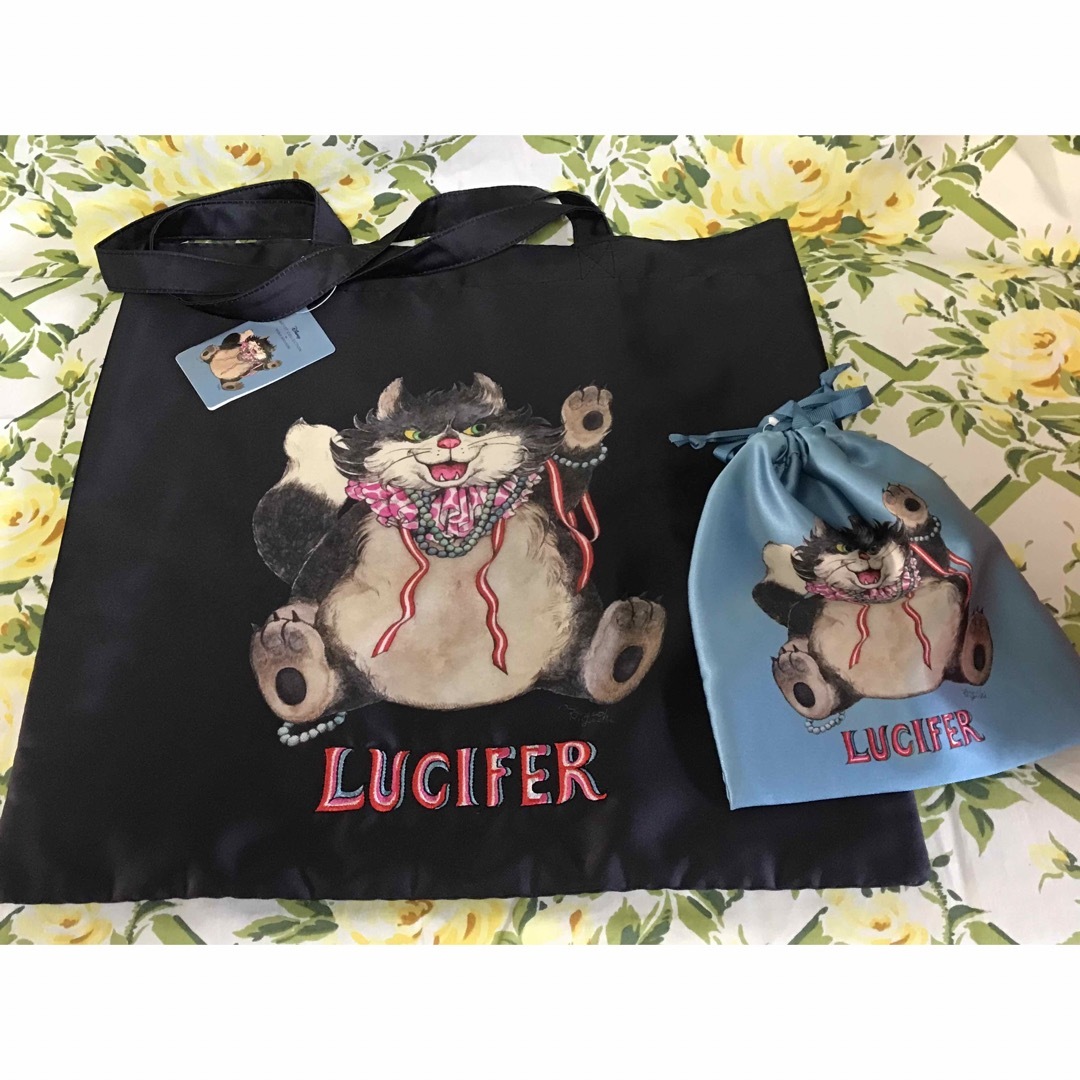 Disney - ルシファー トートバッグ きんちゃく セット Disney - ルシファー トートバッグ きんちゃく セット