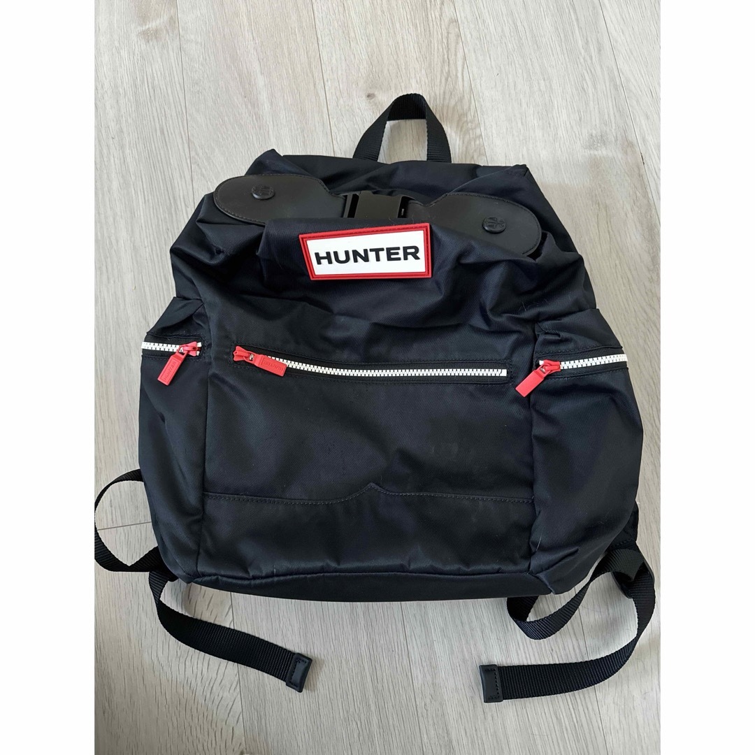 HUNTER 美品バックリュックBLACK