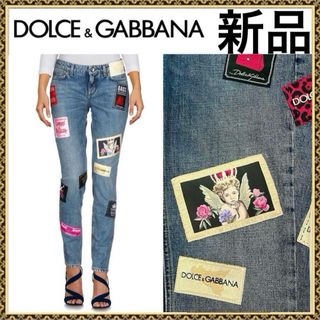 ドルチェアンドガッバーナ(DOLCE&GABBANA)の【ご専用出品☆】定価 15万円dolce&gabbana デザインデニムパンツ(デニム/ジーンズ)