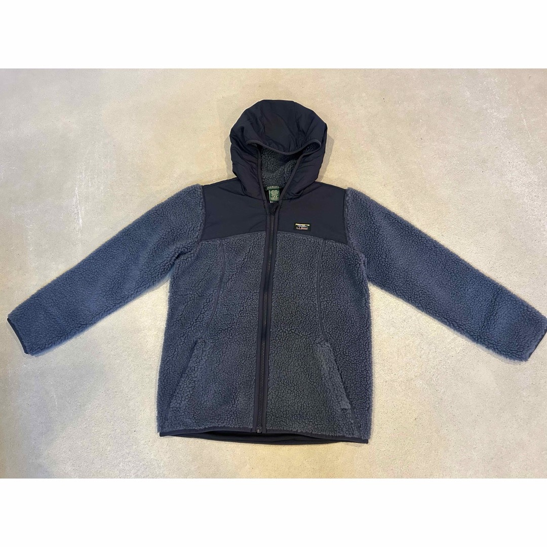 キッズ服男の子用(90cm~)新品⭐︎LL Bean シェルパーフリースフードジャケット