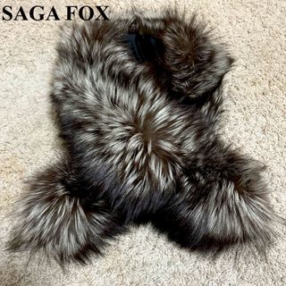 【新品・未使用】サガフォックス　SAGAFOX ショールマフラー　ファー　(マフラー/ショール)