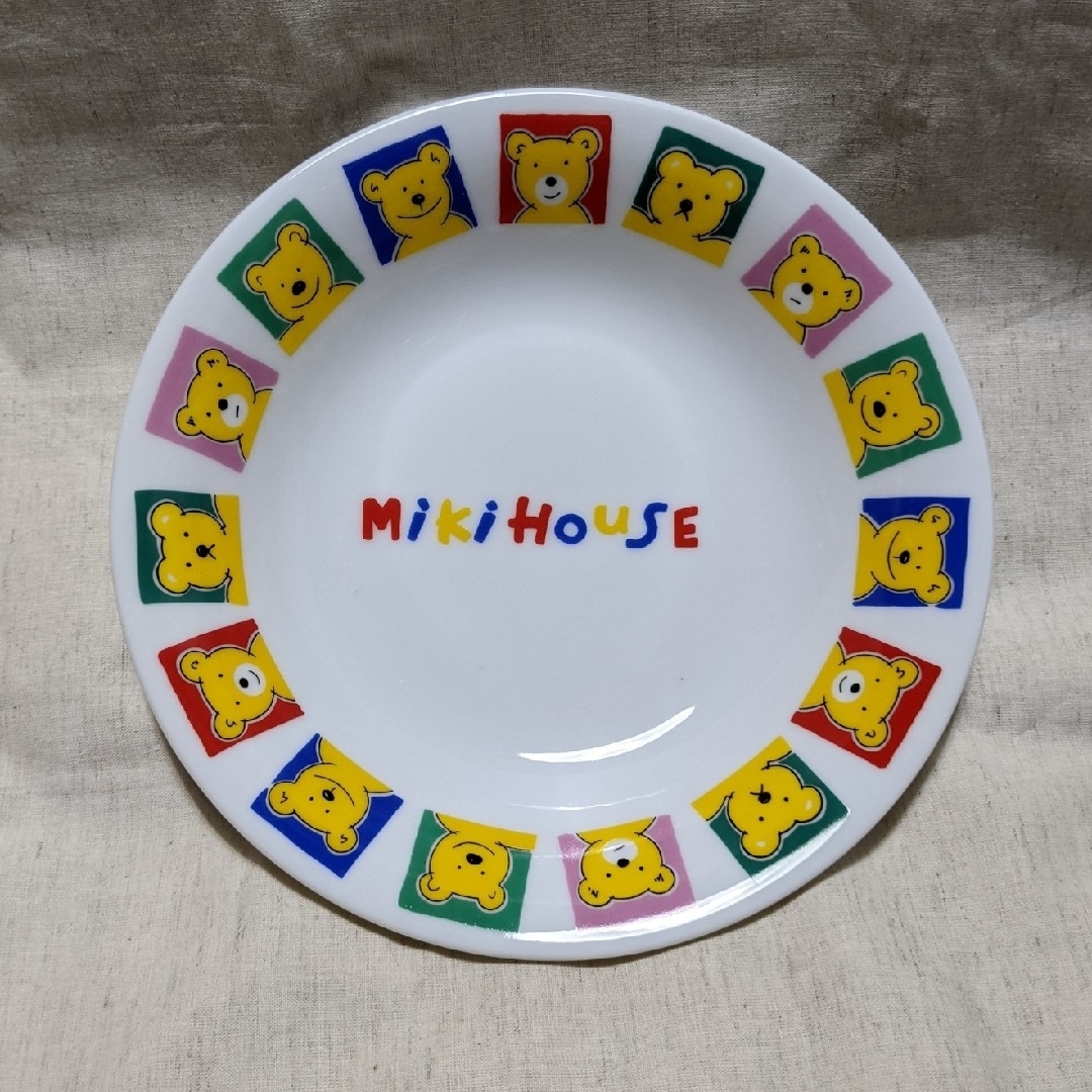 mikihouse(ミキハウス)の【未使用】ミキハウス　お皿　7枚 インテリア/住まい/日用品のキッチン/食器(食器)の商品写真