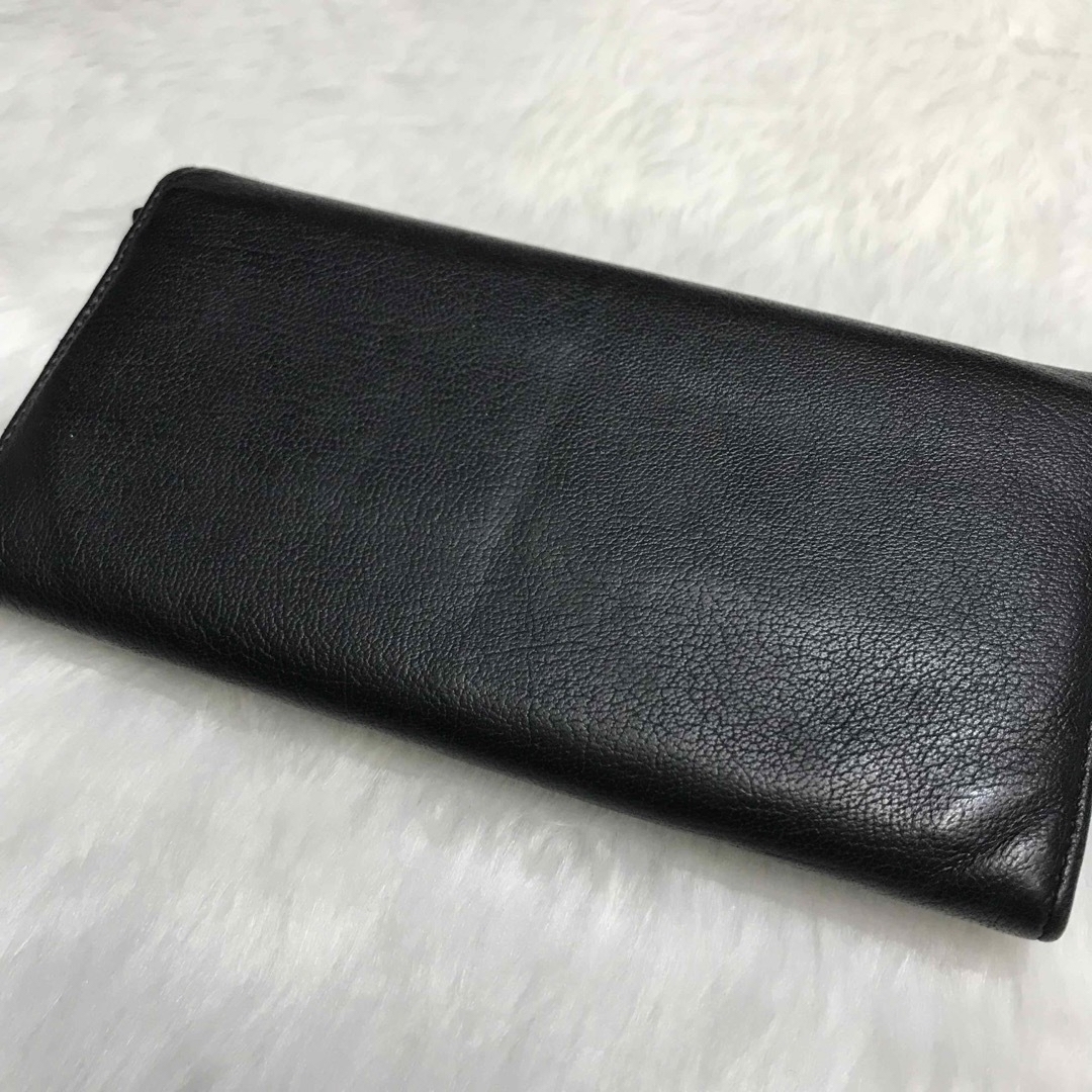 Saint Laurent(サンローラン)のRR940 イヴサンローラン 長財布 ブラック SAINT LAURENT レディースのファッション小物(財布)の商品写真