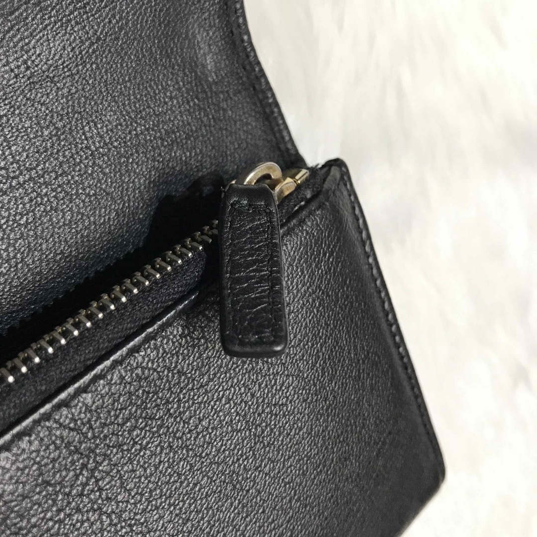 Saint Laurent(サンローラン)のRR940 イヴサンローラン 長財布 ブラック SAINT LAURENT レディースのファッション小物(財布)の商品写真