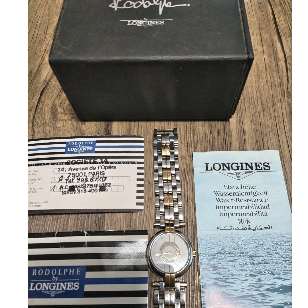 希少　RODOLPHE by LONGINES アンティーク腕時計