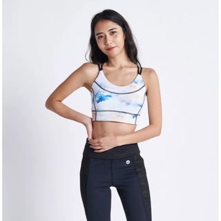 ロキシー(Roxy)のROXY ロキシー 水陸両用 速乾 UVカット ブラトップ S  新品タグ ヨガ(ヨガ)