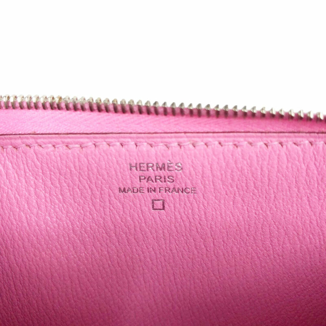 Hermes(エルメス)のエルメス HERMES アザップロング D刻 ピンク　シルバー金具 アリゲーター レディース 長財布 レディースのファッション小物(財布)の商品写真