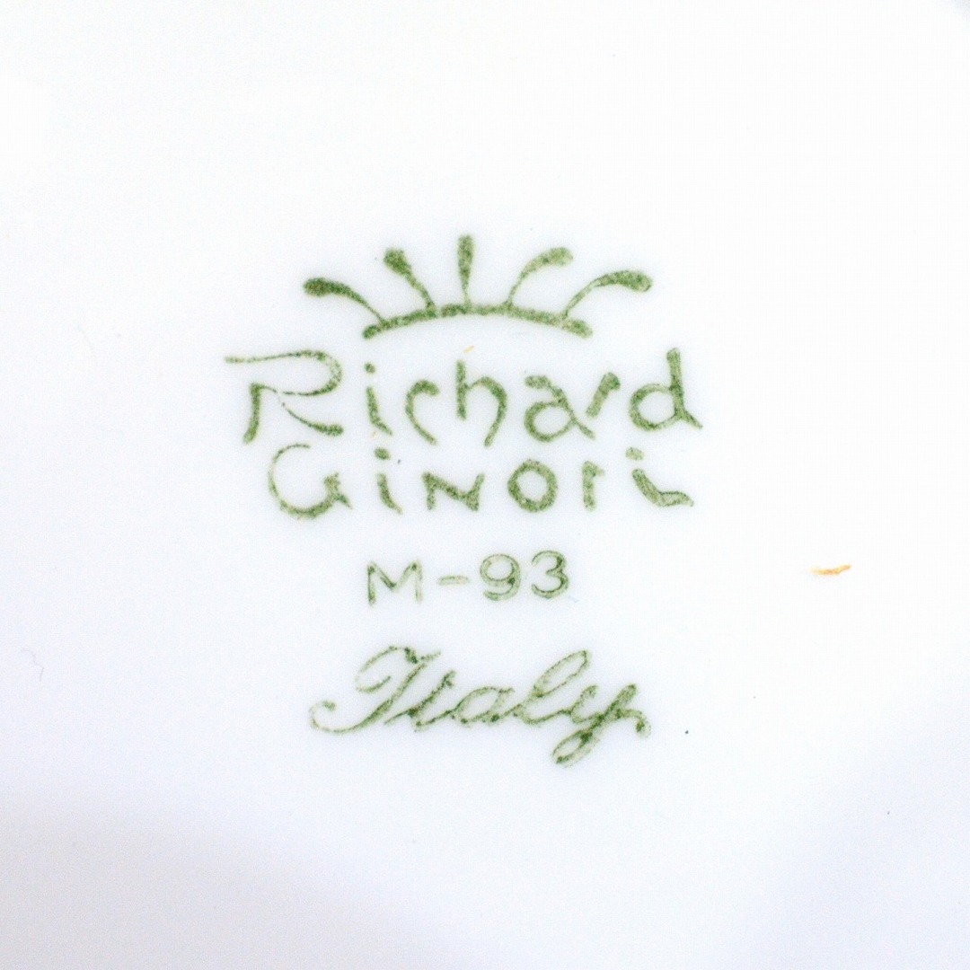 Richard Ginori(リチャードジノリ)のリチャードジノリ(Richard Ginori) ボンジョルノプルーン バターディッシュ ペアセット 【中古】 JA-18532 インテリア/住まい/日用品のキッチン/食器(食器)の商品写真