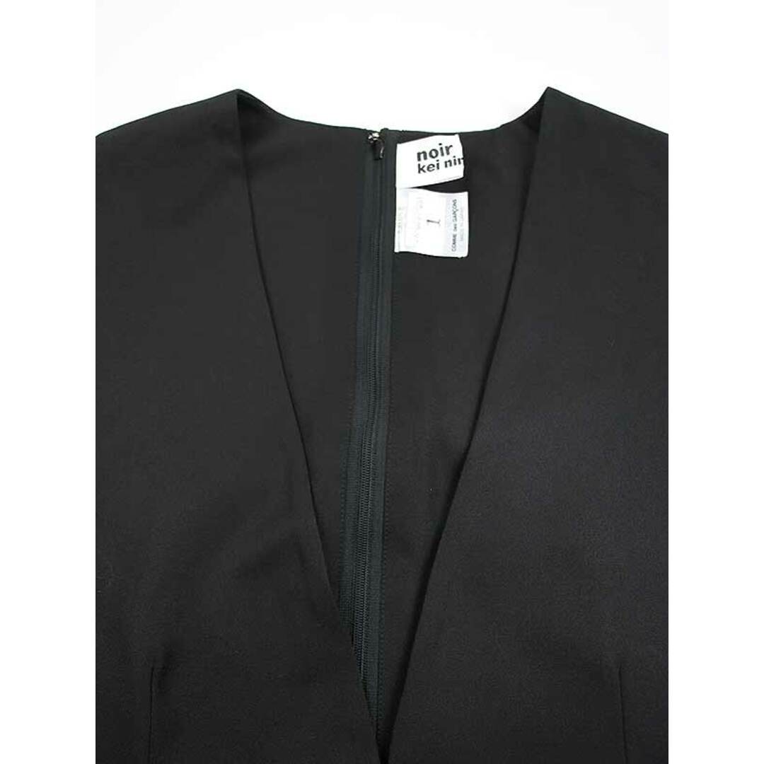 noir kei ninomiya ノワール ケイ ニノミヤ 23SS シルクコットンギャバコンビネゾンオールインワン 3K-U002 ブラック 1 レディースのパンツ(オールインワン)の商品写真