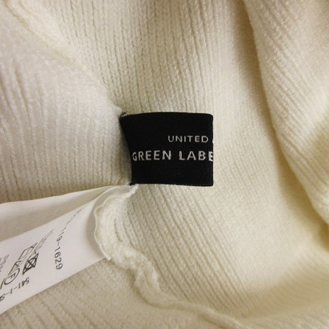 UNITED ARROWS green label relaxing(ユナイテッドアローズグリーンレーベルリラクシング)のグリーンレーベルリラクシング ユナイテッドアローズ ニット ニットソー 白 レディースのトップス(ニット/セーター)の商品写真