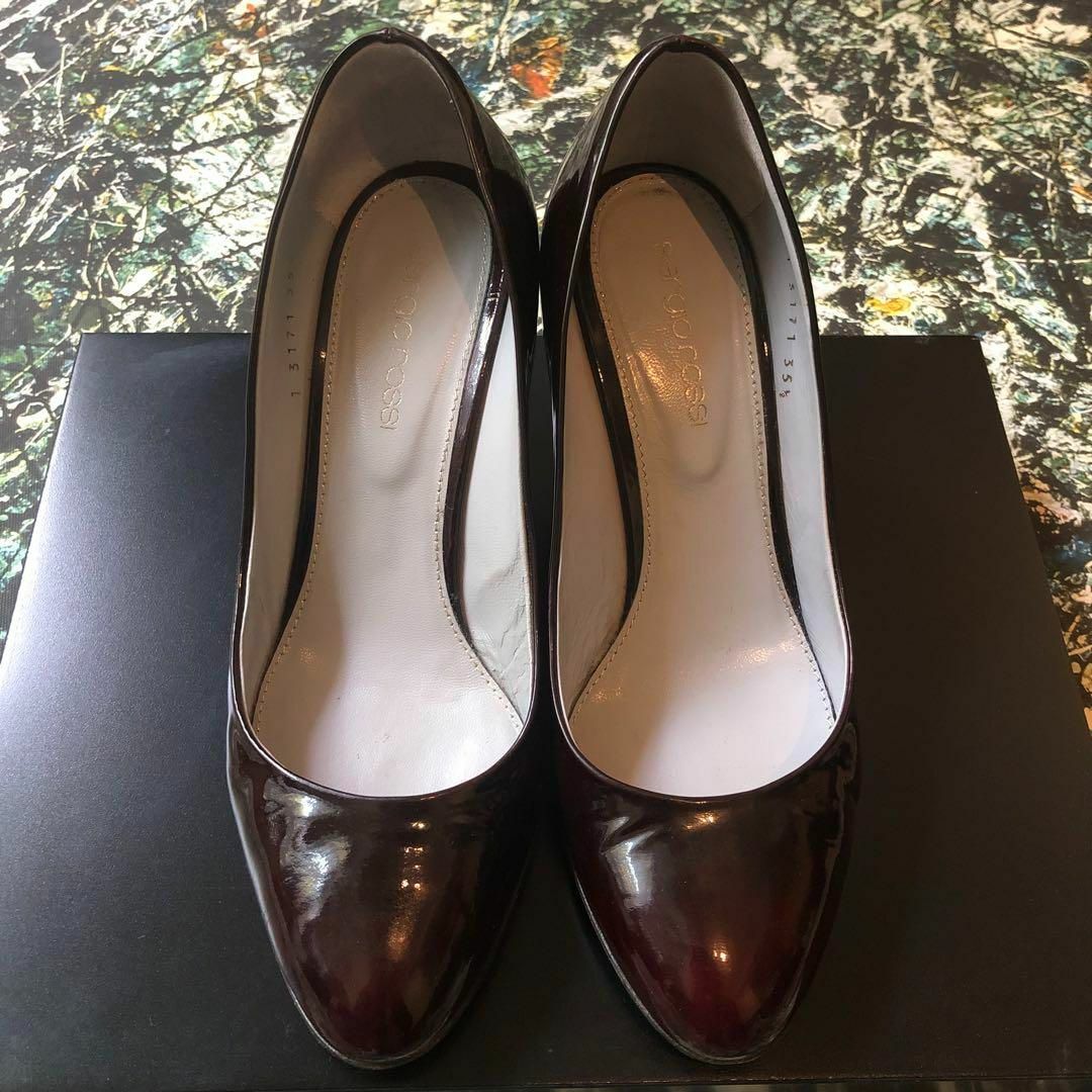 セルジオロッシ-Sergio rossi-エナメルパンプス サイズ23cm セルジオロッシ-Sergio rossi-エナメルパンプス サイズ23cm