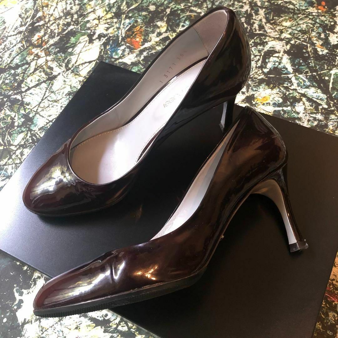 セルジオロッシ-Sergio rossi-エナメルパンプス サイズ23cm セルジオロッシ-Sergio rossi-エナメルパンプス サイズ23cm