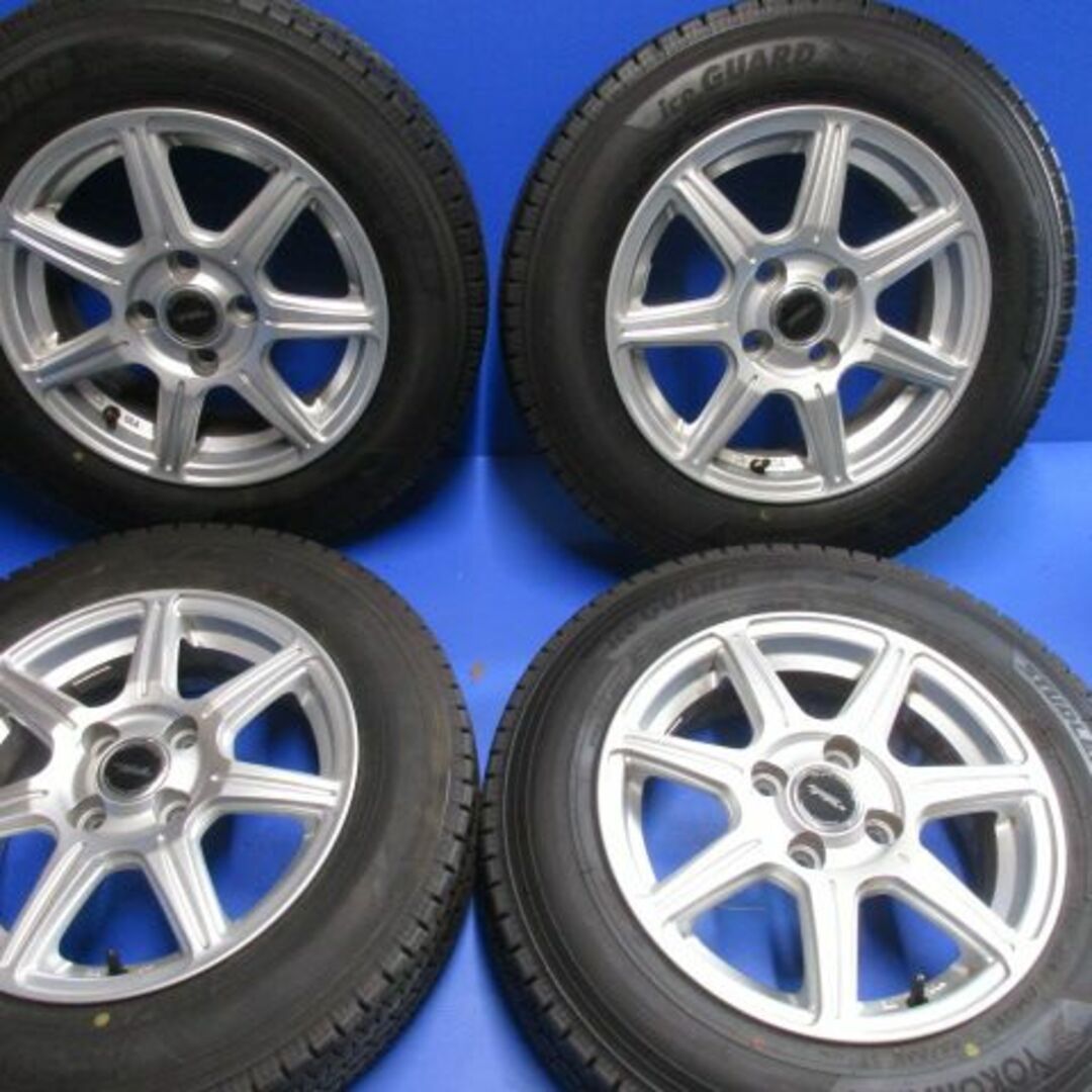 ユ）トップラン+　155/80R14LT　スタッドレス　サクシード　プロボックス１4×5．5J39PCD