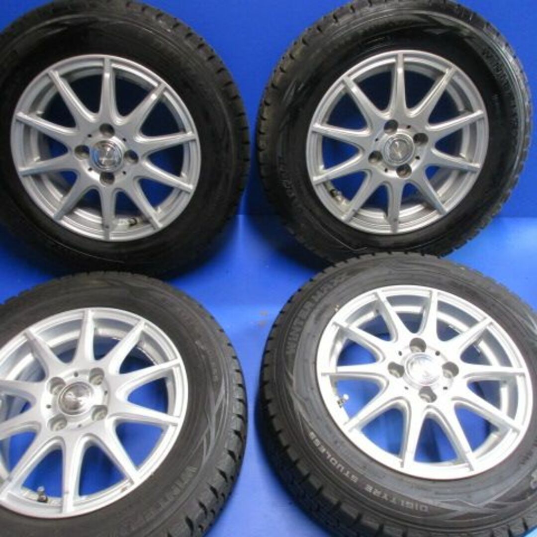 ユ）VOLS14+175/70R14　スタッドレス　フィット　ヤリス１4×5．5J42PCD