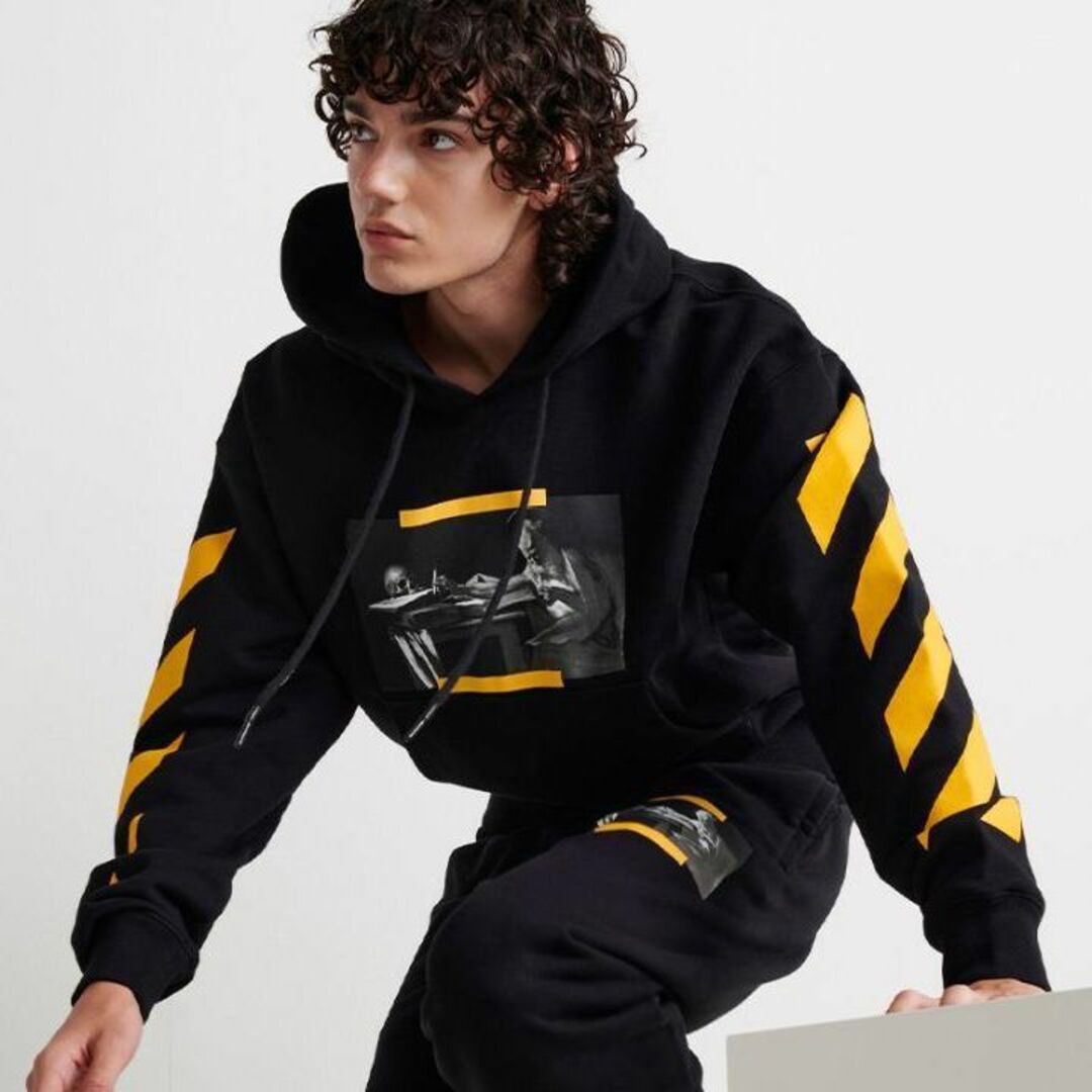 OFF-WHITE - 【極美品】オフホワイト OFF-WHITE スウェット