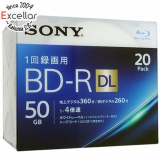 ソニー(SONY)のSONY　ブルーレイディスク 20BNR2VJPS4　BD-R DL 4倍速 20枚組(その他)