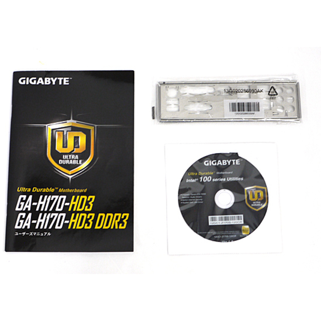 オンラインストア最安 GIGABYTE　マザーボード GA-H170-HD3 Rev.1.0 元箱あり