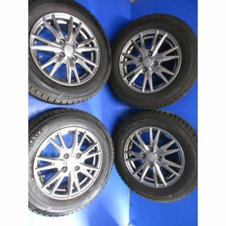 ユ）ヴェルバ+　175/70R14スタッドレス　フィット　ヤリス　アクア(タイヤ・ホイールセット)