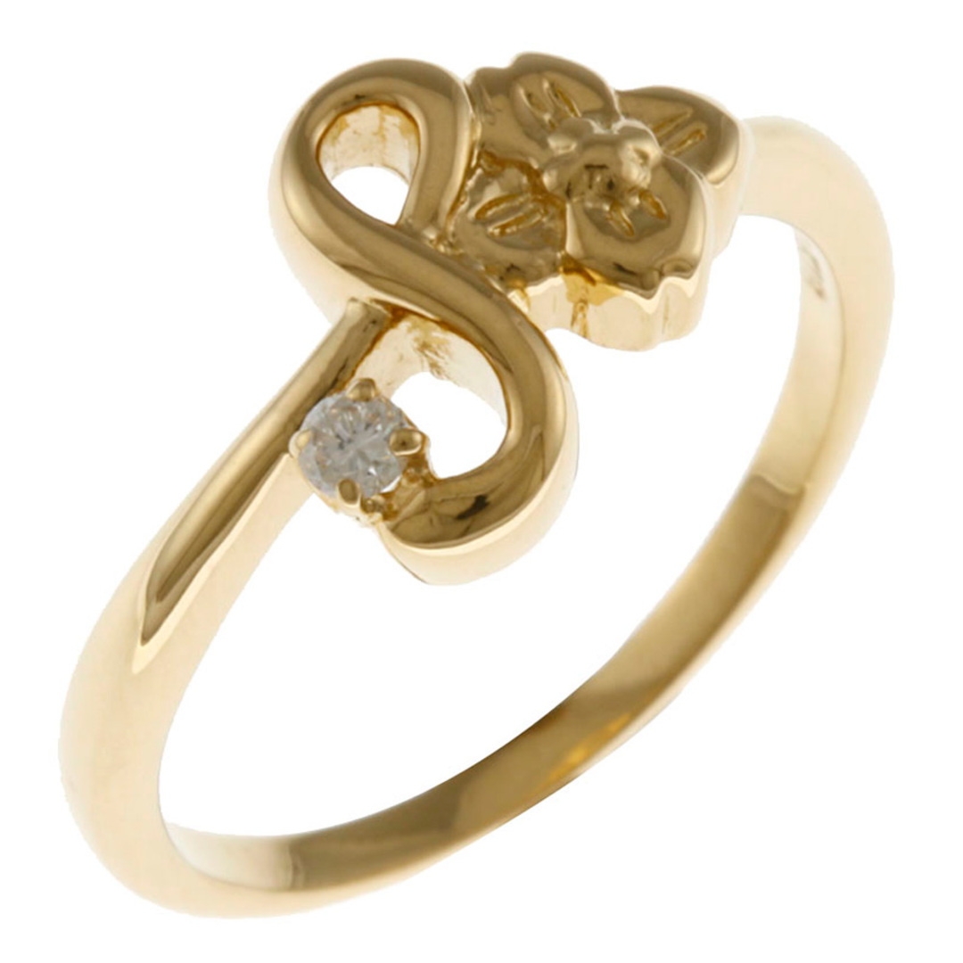 MIKIMOTO(ミキモト)のミキモト MIKIMOTO リング 指輪 8.5号 18金 K18ゴールド ダイヤモンド レディース 中古 レディースのアクセサリー(リング(指輪))の商品写真