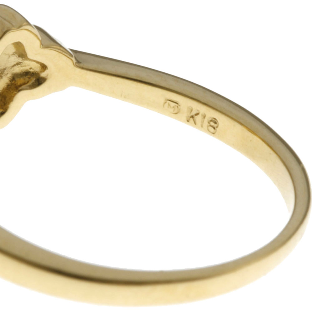 MIKIMOTO(ミキモト)のミキモト MIKIMOTO リング 指輪 8.5号 18金 K18ゴールド ダイヤモンド レディース 中古 レディースのアクセサリー(リング(指輪))の商品写真
