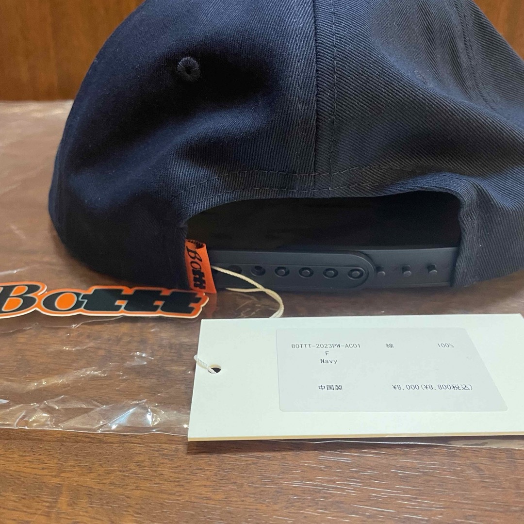 新品　BOTT×ttt_msw BOTTT Cap キャップ　Navy