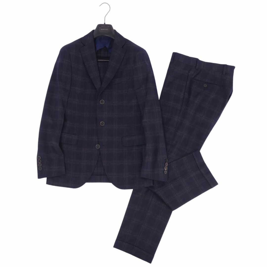 美品 ボリオリ BOGLIOLI セットアップ スーツ HAMPTON 美品 ボリオリ BOGLIOLI セットアップ スーツ HAMPTON
