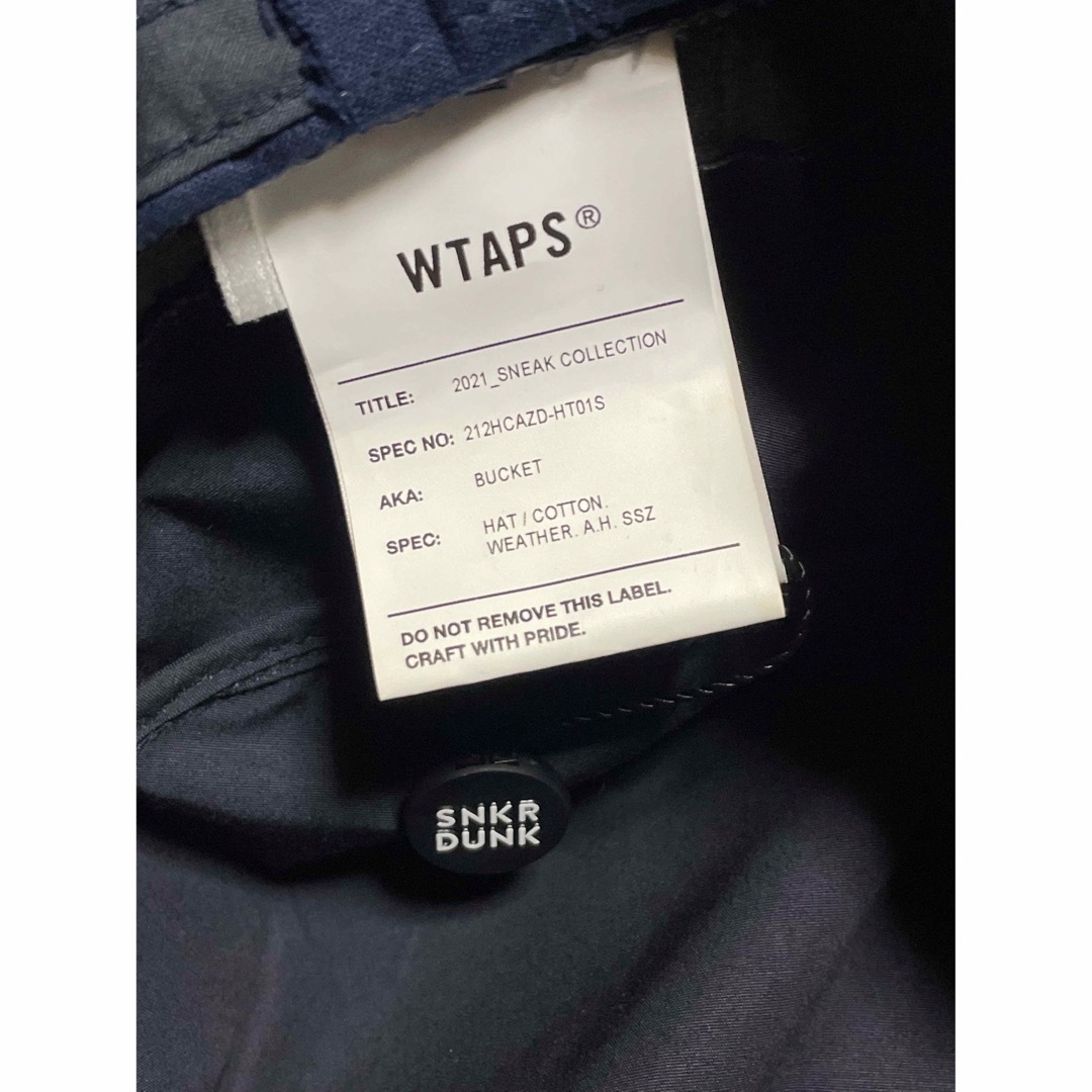 W)taps(ダブルタップス)のWTAPS A.H. SSZ BUCKET HAT COTTON.  XL メンズの帽子(ハット)の商品写真