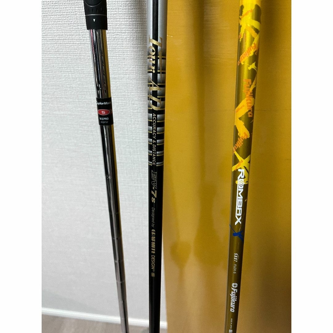 TaylorMade(テーラーメイド)の名器 テーラーメイド Vスチール フェアウェイウッド #3,5,7セット スポーツ/アウトドアのゴルフ(クラブ)の商品写真