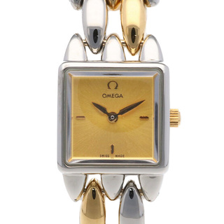 オメガ(OMEGA)のオメガ OMEGA サフェット 腕時計 時計 ステンレススチール レディース 中古(腕時計)