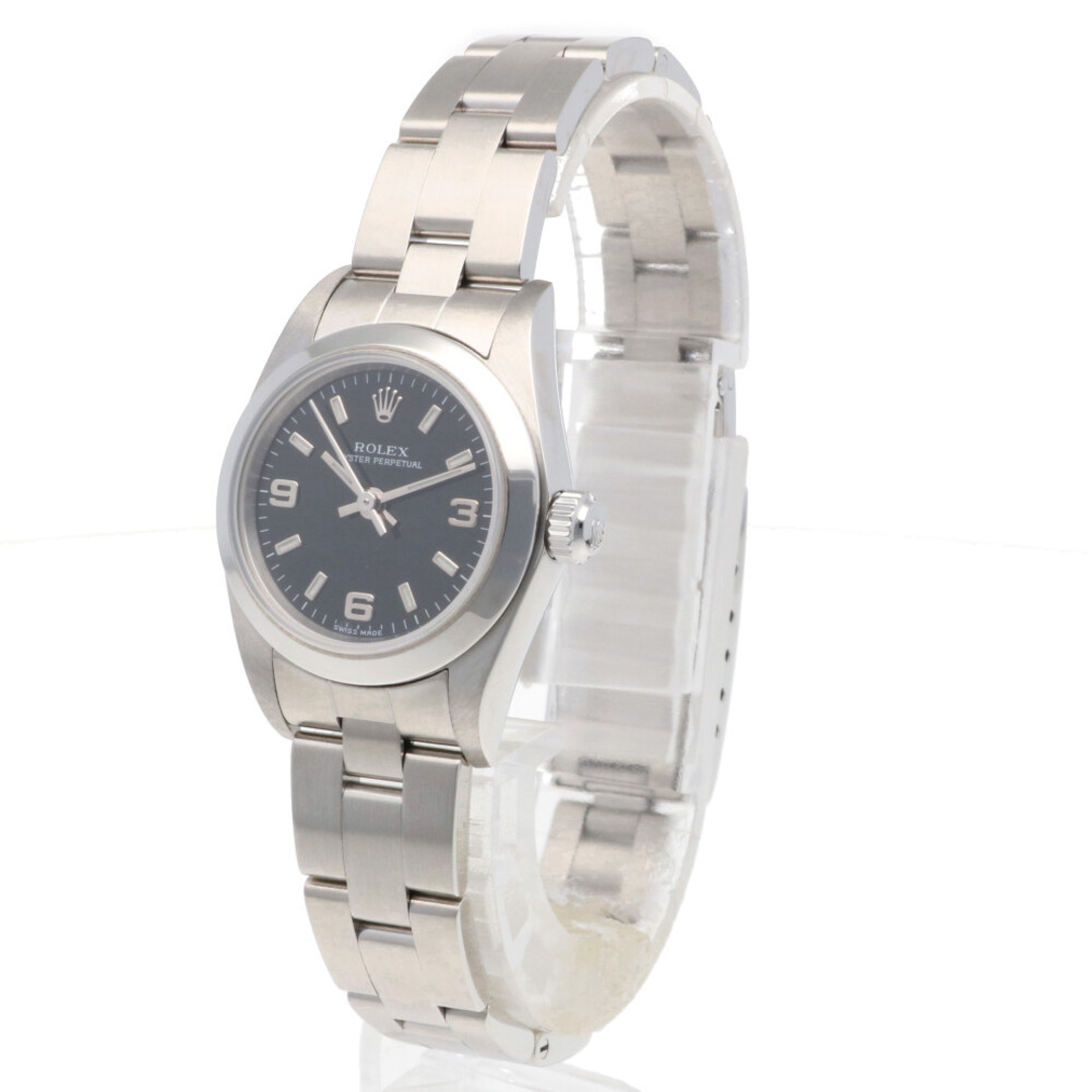 ロレックス ROLEX オイスターパーペチュアル 腕時計 時計 ステンレススチール 76080 レディースY番サイズ