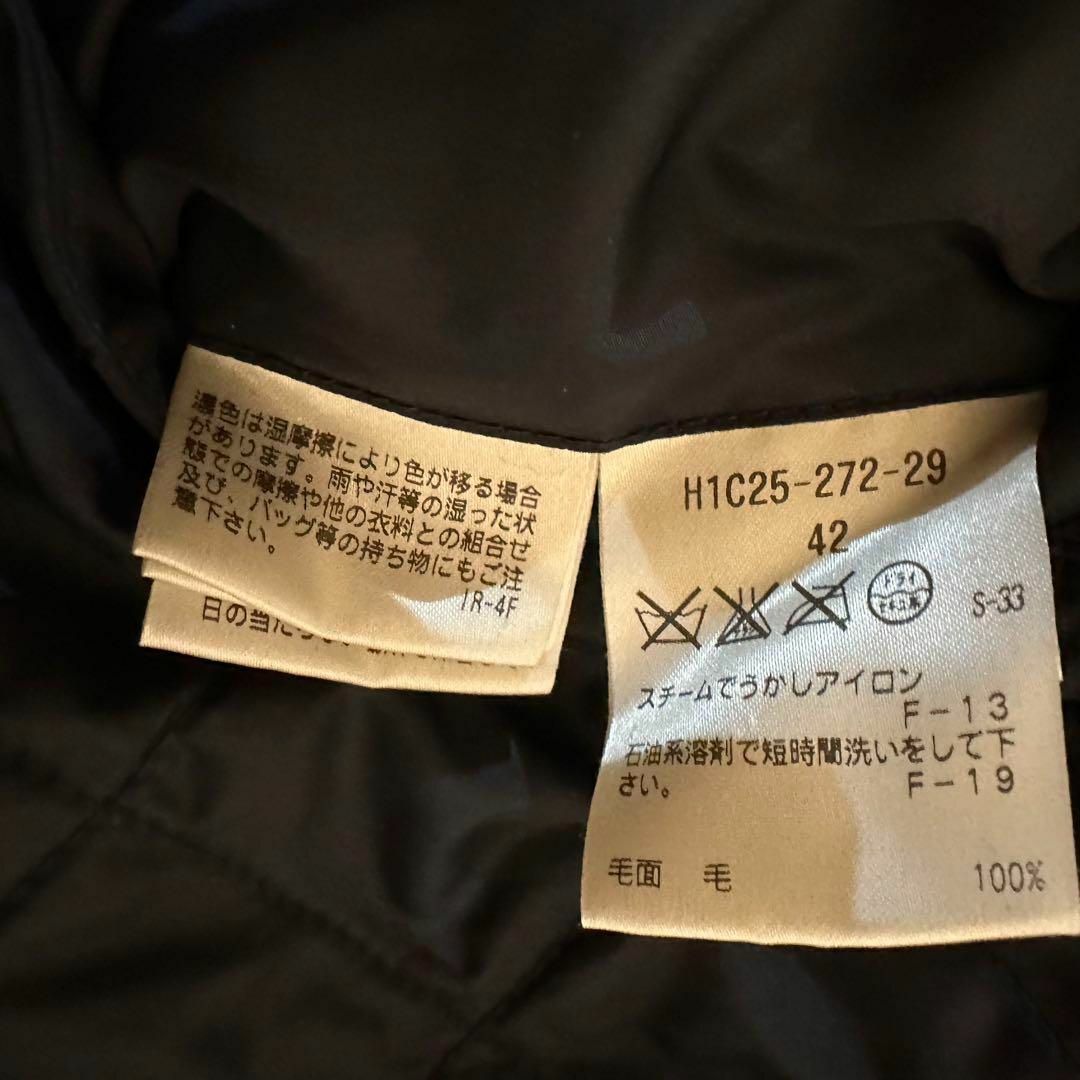 MACKINTOSH PHILOSOPHY(マッキントッシュフィロソフィー)の美品　マッキントッシュ　コート　リバーシブル　ウール　中綿　ネイビー　紺　XL メンズのジャケット/アウター(ステンカラーコート)の商品写真