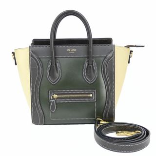 セリーヌ(celine)のセリーヌ CELINE ラゲージ　ナノ ショルダーバッグ レザー マルチ レディース 中古(ショルダーバッグ)