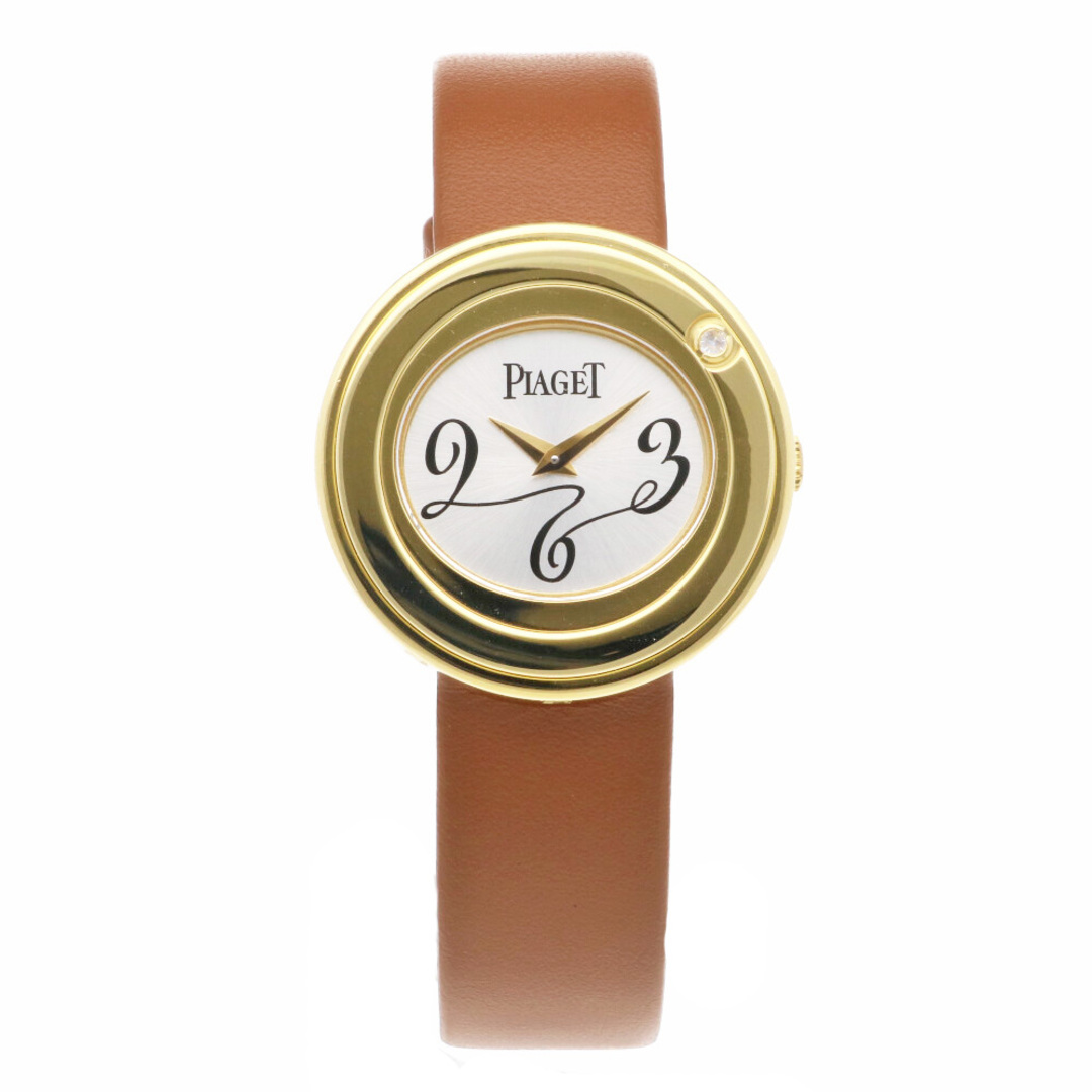 PIAGET(ピアジェ)のピアジェ PIAGET ポセション 腕時計 時計 18金 K18イエローゴールド P10275 レディース 中古 レディースのファッション小物(腕時計)の商品写真