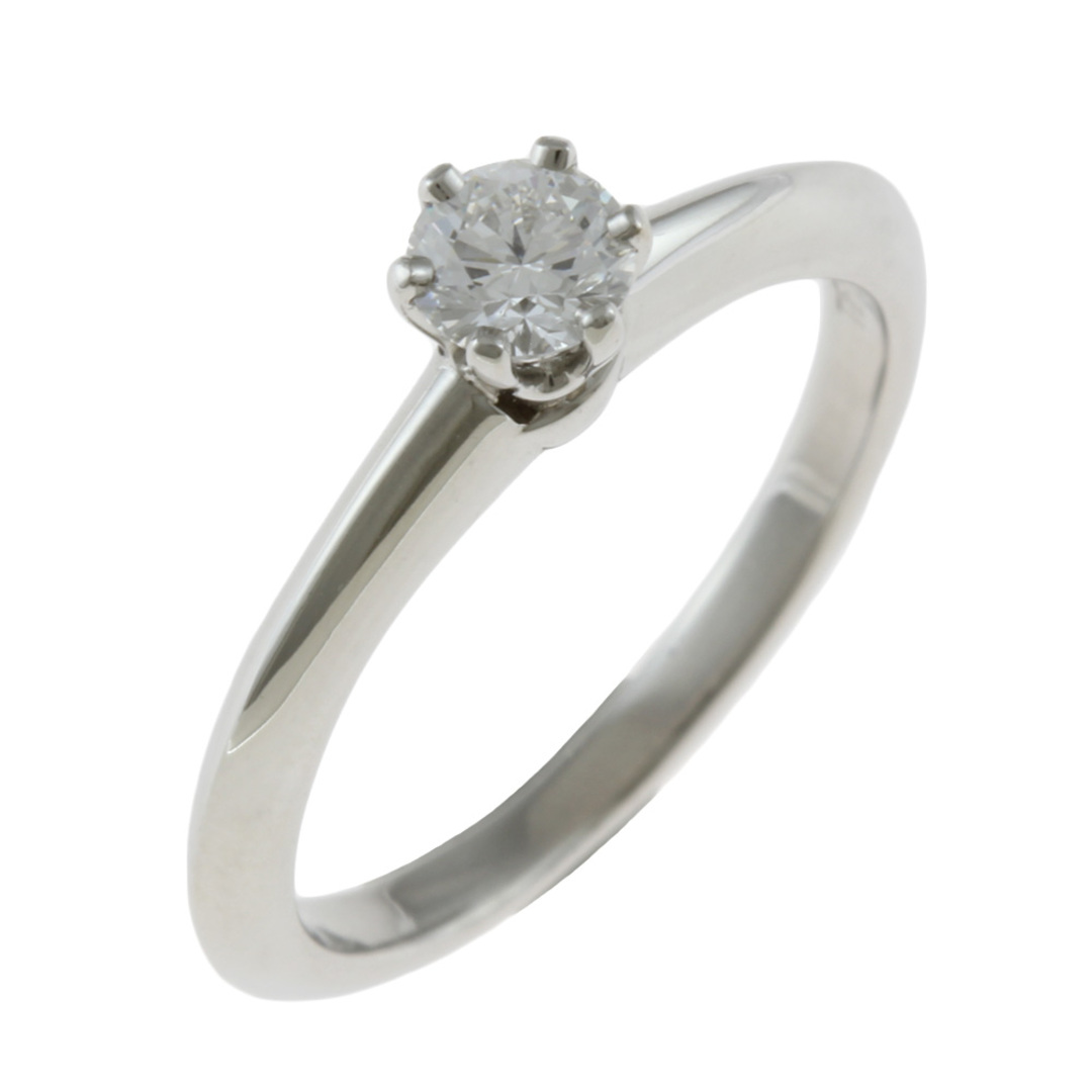 Tiffany & Co.(ティファニー)のティファニー TIFFANY&Co. ソリティア リング 指輪 7.5号 Pt950プラチナ ダイヤモンド レディース 中古 レディースのアクセサリー(リング(指輪))の商品写真