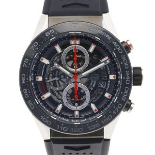 タグホイヤー(TAG Heuer)のタグホイヤー TAG HEUER カレラ 腕時計 時計 ステンレススチール CAR2A1Z FT6004 メンズ 中古(腕時計(アナログ))