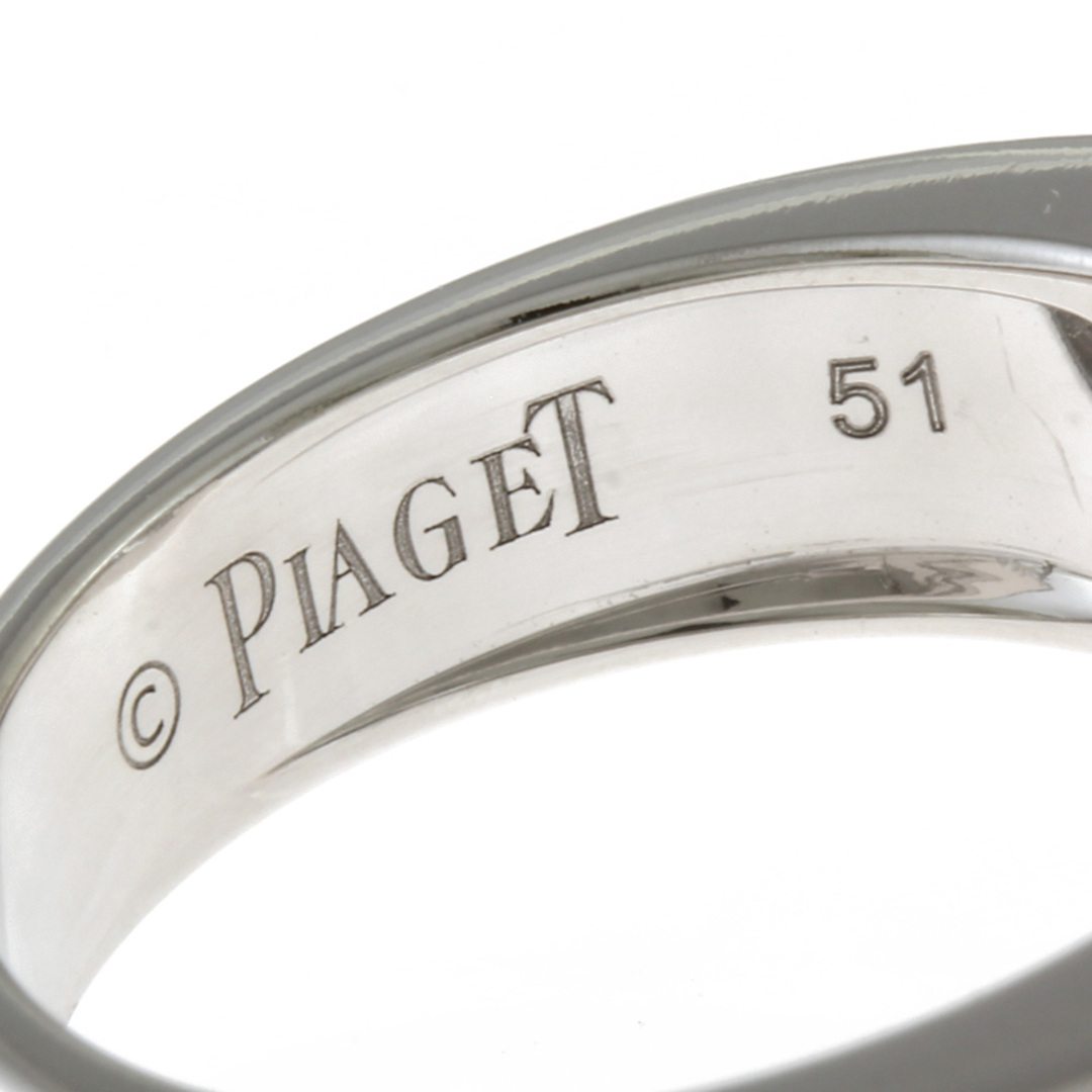 PIAGET(ピアジェ)のピアジェ PIAGET ミスプロトコール #51 リング 指輪 11号 18金 K18ホワイトゴールド ダイヤモンド レディース 中古 レディースのアクセサリー(リング(指輪))の商品写真