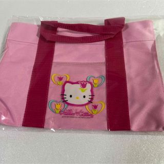 ハローキティ(ハローキティ)の非売品レトロなHello kittyトートバッグ(ノベルティグッズ)