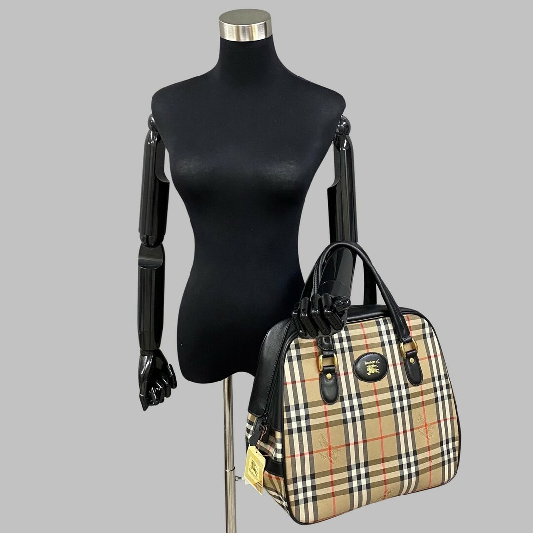当社の 【美品・A4可】Burberry バーバリー ハンドバッグ ノバチェック 当社の 【美品・A4可】Burberry バーバリー ハンドバッグ ノバチェック