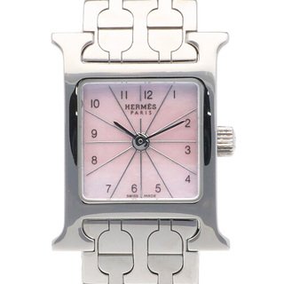 エルメス(Hermes)のエルメス HERMES Hウォッチミニ 腕時計 時計 ステンレススチール HH1.110 レディース 中古(腕時計)