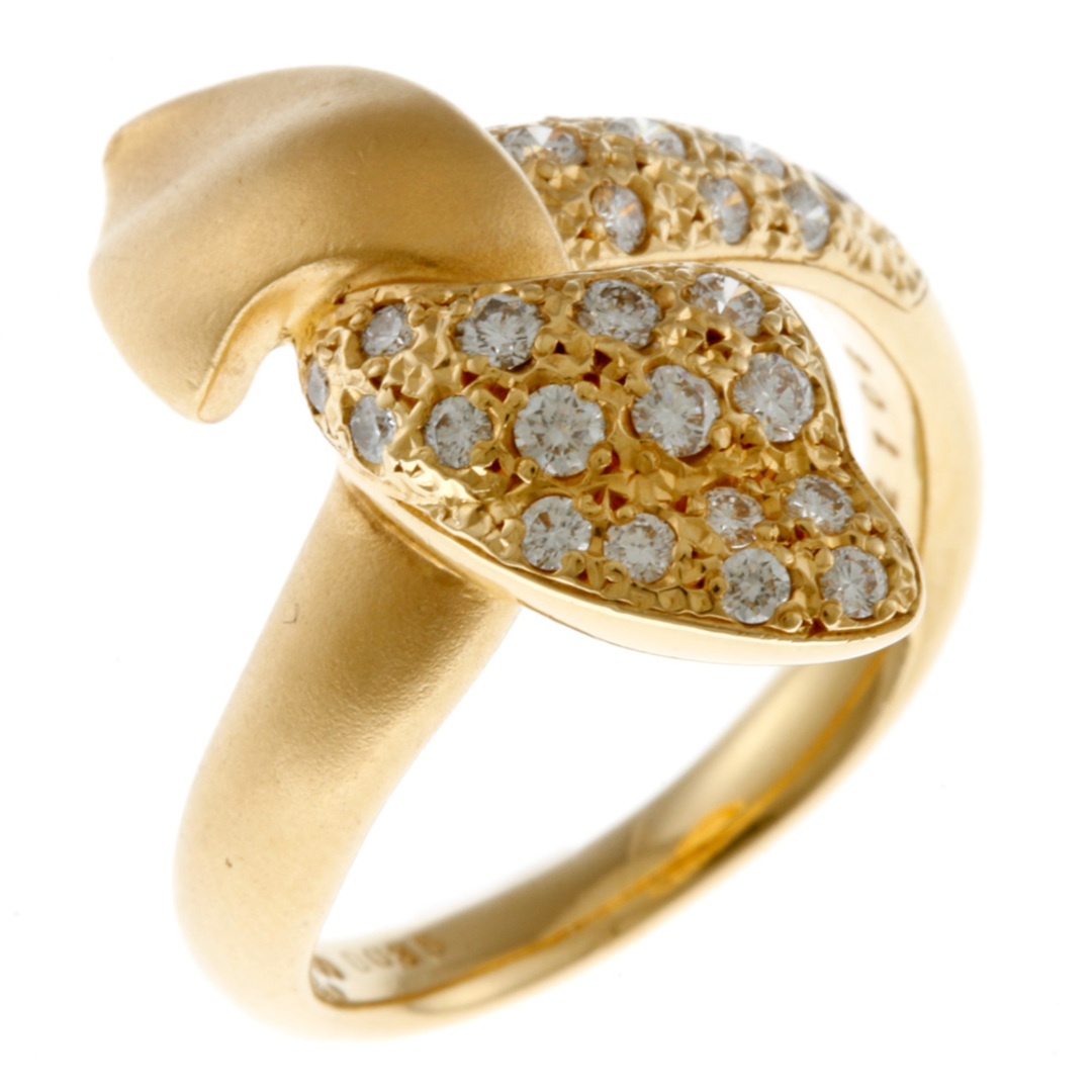 POLA(ポーラ)のポーラ POLA リング 指輪 11号 18金 K18ゴールド ダイヤモンド レディース 中古 レディースのアクセサリー(リング(指輪))の商品写真