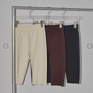 トゥデイフル(TODAYFUL)のTODAYFUL / トゥデイフル  Pile Half Leggings (カジュアルパンツ)