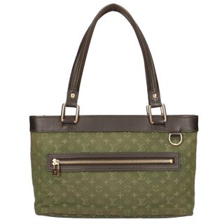 ルイヴィトン(LOUIS VUITTON)のルイヴィトン LOUIS VUITTON ルーシュPM モノグラムミニ ショルダーバッグ モノグラムミニキャンバス グリーン レディース 中古(ショルダーバッグ)