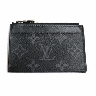 ルイヴィトン(LOUIS VUITTON)のLOUIS VUITTON ルイ・ヴィトン コンパクト コインカード・ホルダー コインケース エクリプス グレー M82253 ICチップ メンズ【中古】(コインケース/小銭入れ)