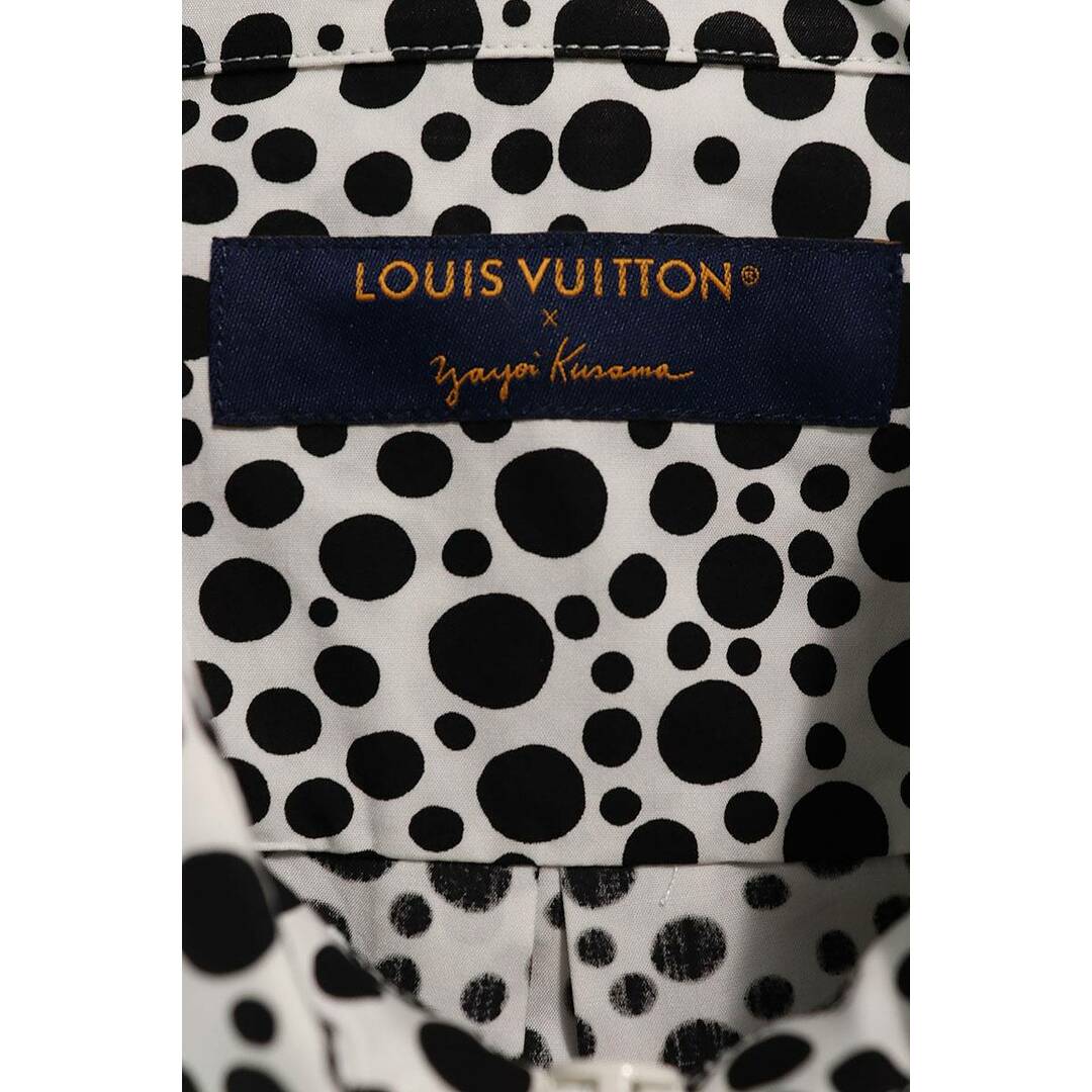 LOUIS VUITTON(ルイヴィトン)のルイヴィトン  23SS  RM231H V29 HOS30W 草間彌生 ドットジップアップシャツブルゾン メンズ XL メンズのジャケット/アウター(ブルゾン)の商品写真