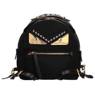 フェンディ(FENDI)のフェンディ FENDI モンスター リュック・デイパック ナイロン レディース中古(リュック/バックパック)