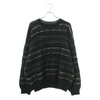 シュタイン  Silk Mohair Fair Isle Knit LS  ST.452 シルクモヘアフェアアイルニット メンズ S