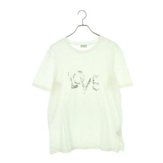 サンローラン(Saint Laurent)のサンローランパリ  585368 YBKZ2 LOVEプリントTシャツ メンズ S(Tシャツ/カットソー(半袖/袖なし))