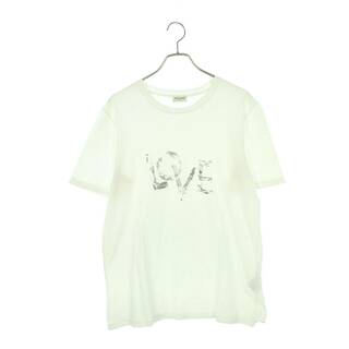 サンローラン(Saint Laurent)のサンローランパリ  585368 YBKZ2 LOVEプリントTシャツ メンズ S(Tシャツ/カットソー(半袖/袖なし))