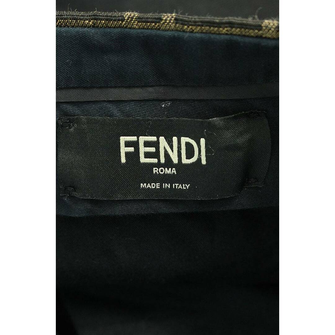 FENDI(フェンディ)のフェンディ  FB0505 A74Q ズッカ柄コットンハーフパンツ メンズ 46 メンズのパンツ(ショートパンツ)の商品写真