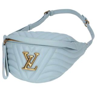 ルイヴィトン(LOUIS VUITTON)のルイヴィトン  M55331 ニューウェーブバムバッグ LVロゴレザーウエストバッグ メンズ(ボディーバッグ)